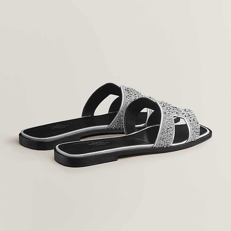 Hermes oran clearance sandals crystal